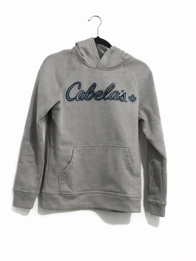Cabela's Gray Long Sleeve Boxy Hoodie